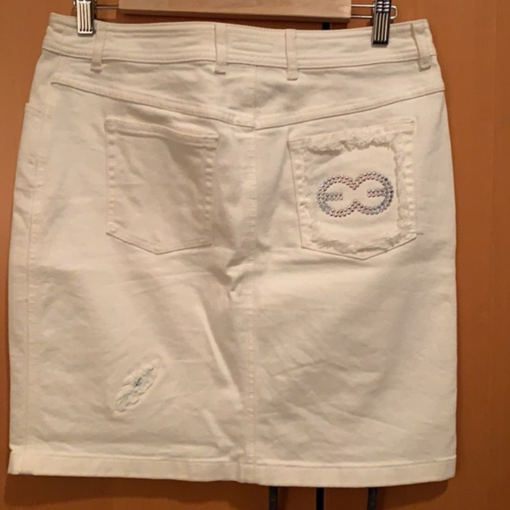 Escada Jean skirt - Picture 2 of 8